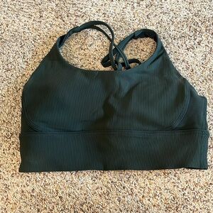 Lululemon Energy Longline Bra Ribbed Luxtreme *Medium Support, B–D Cups